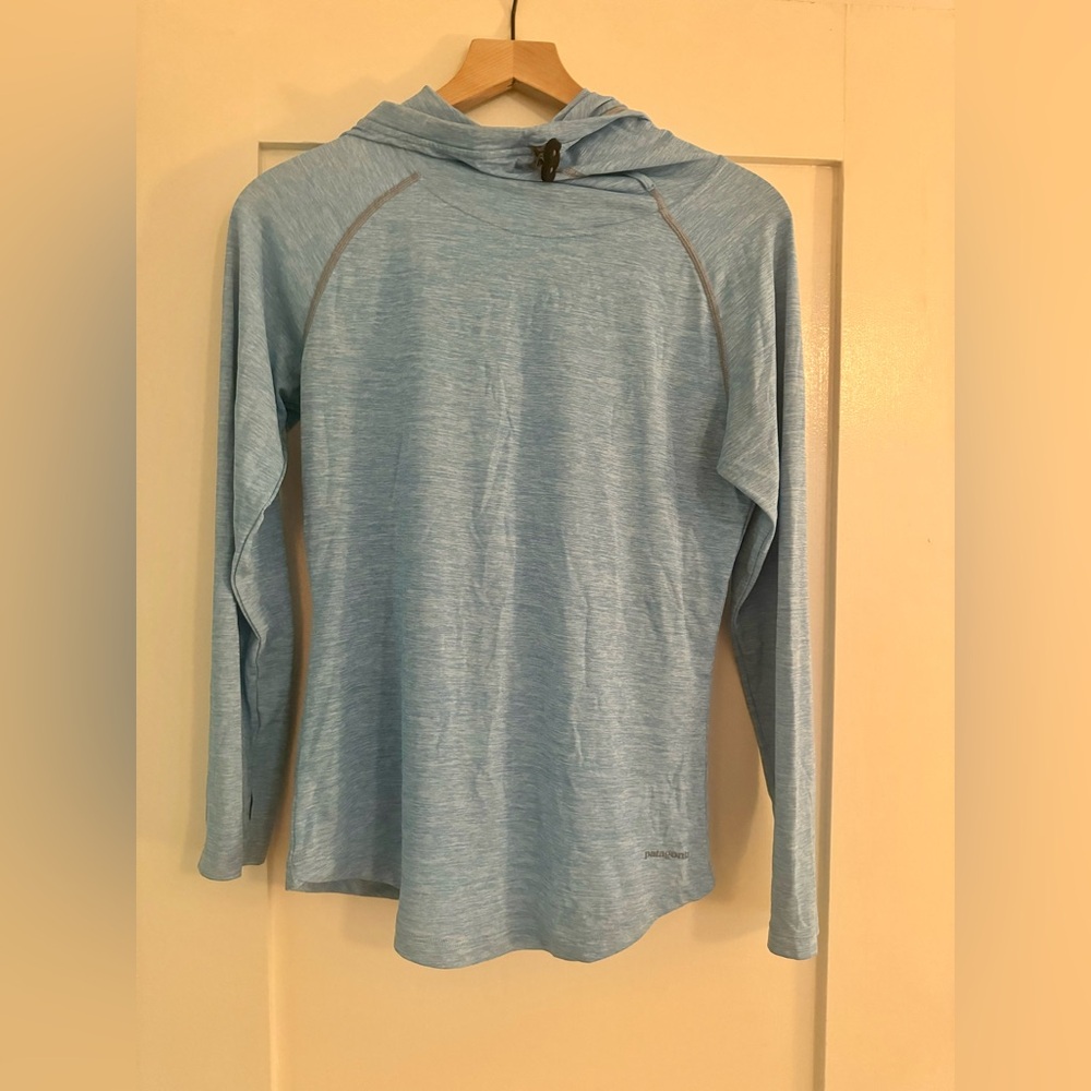 Patagonia long Sleeved Hooded shirt